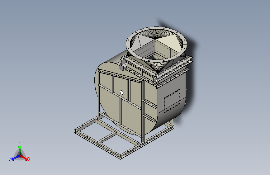 B0003426-工业通风机外壳
