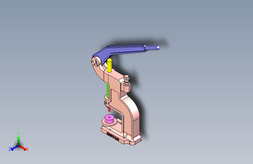 B0003439-手动打孔机构