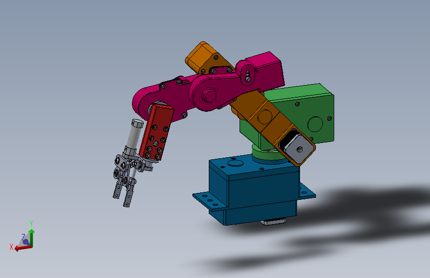皮带驱动机械臂4