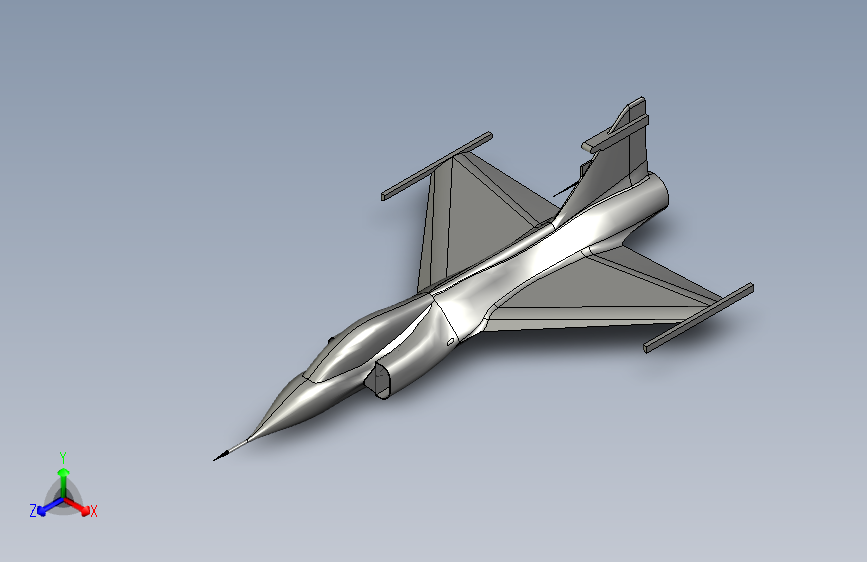 B2004874-Alibre 索博格里芬尾翼