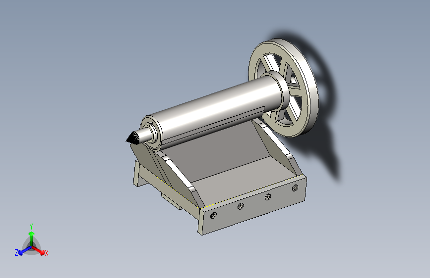 B2004894-自制车床尾座