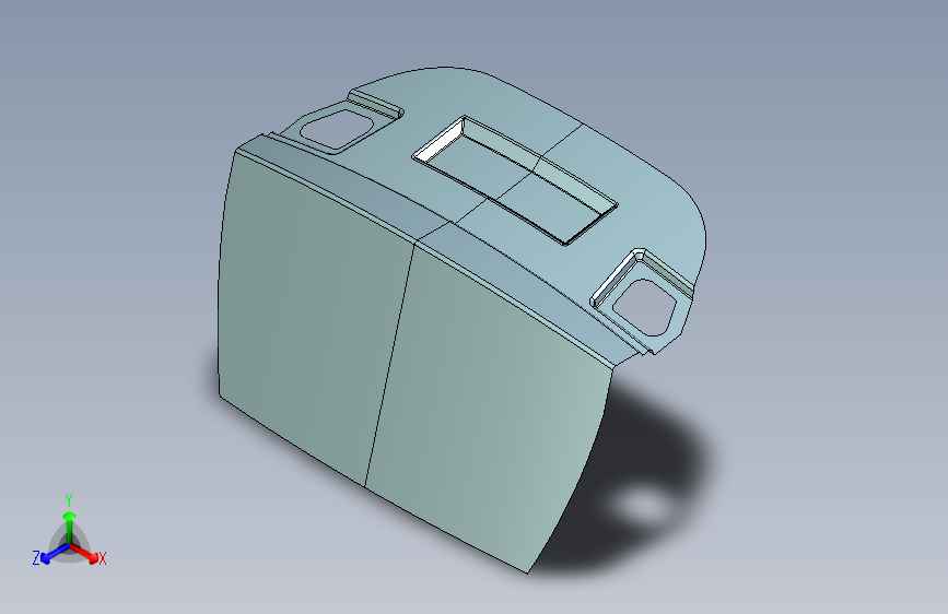 B2004902-碳纤维汽车尾门 (Siemens NX)