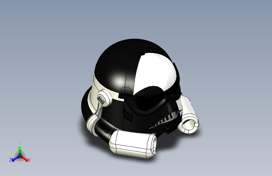 B2004924-星球大战帝国冲锋队头盔