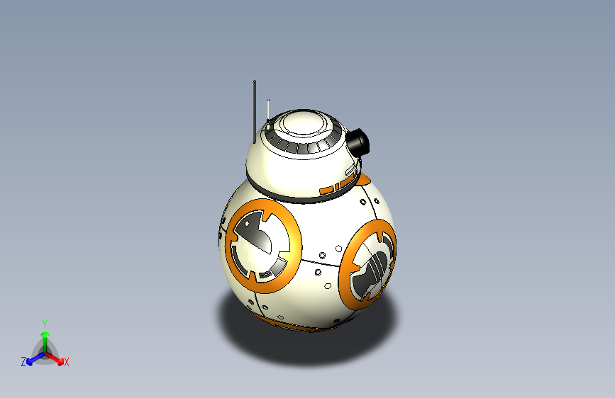 B2004941-星球大战：原力觉醒：BB-8 机器人