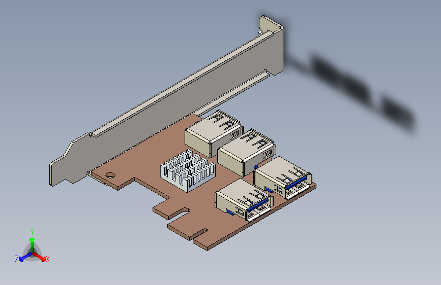 B2004970-pcie 4x 分离卡