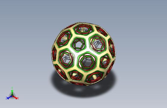 B2004989-截角二十面体 - 碳纳米管