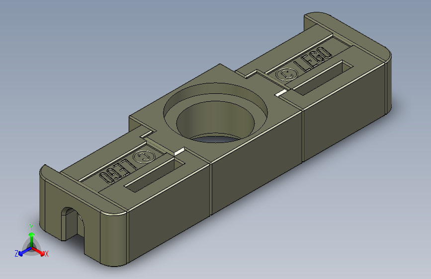 B2005005-乐高Technic - 弯曲连接器