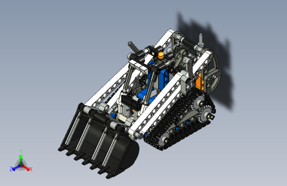 B2005014-乐高Technic - 紧凑型履带装载机 (42032)
