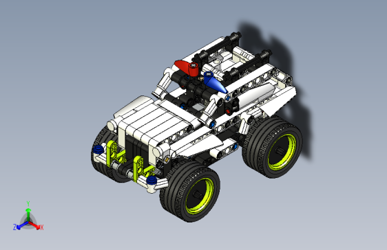 B2005015-乐高Technic - 警察拦截车 (42047)