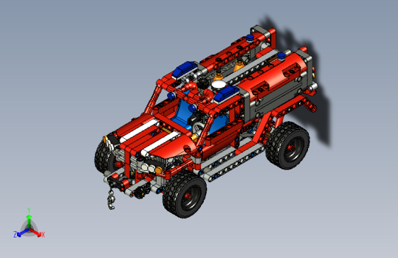 B2005022-乐高Technic - 救援车 (42075)