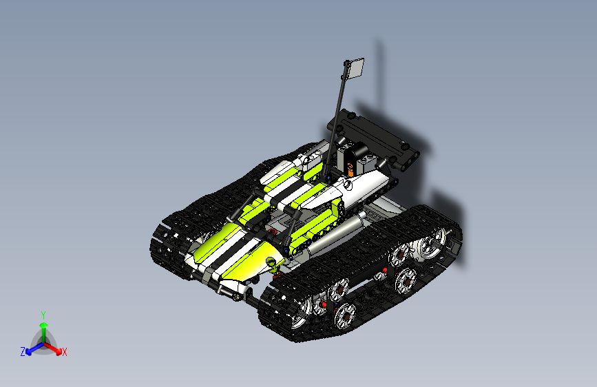 B2005049-乐高Technic - 遥控履带赛车 (42065)