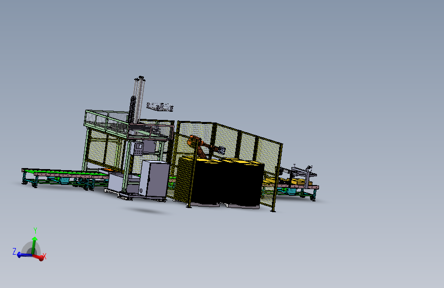 全自动纸箱拆箱码垛线 SW24