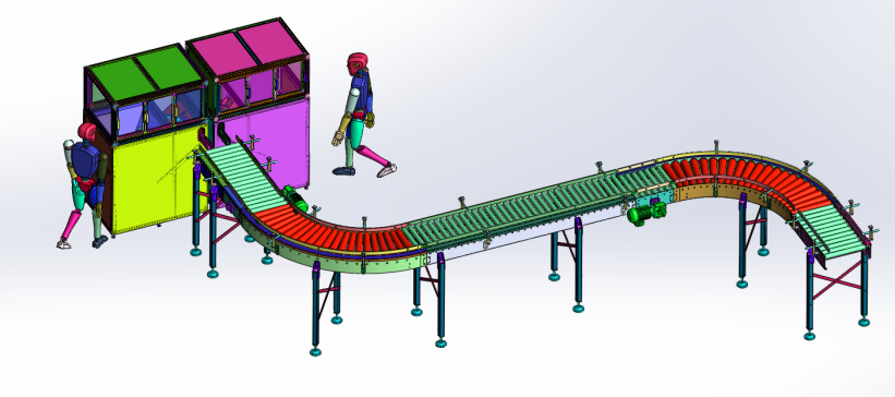饮料瓶整理设备 SW24+bom