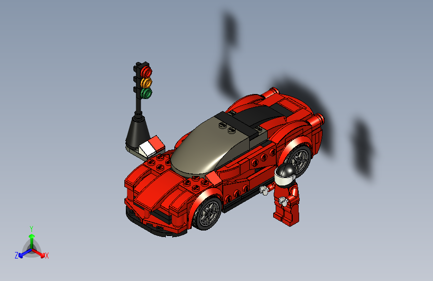 B2005072-乐高速度冠军 - 兰博基尼 (75899)