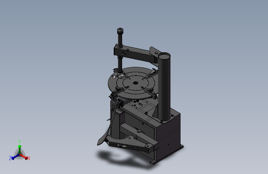轮胎拆装机STEP+转SW2016