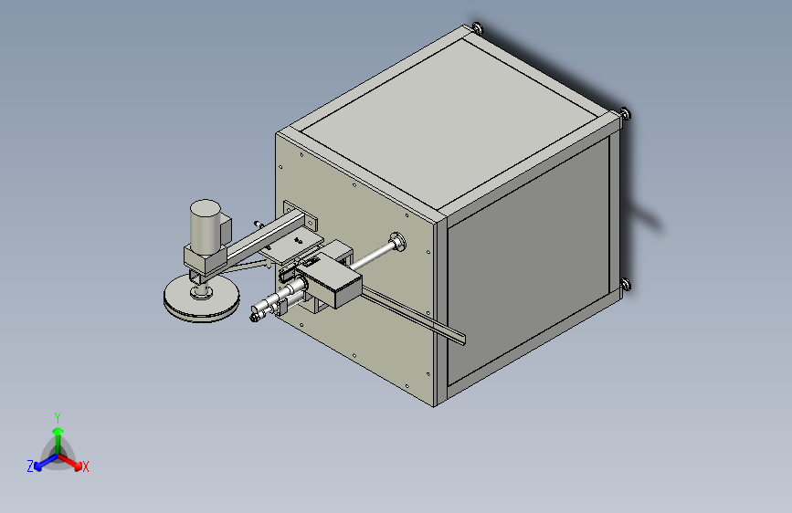 卷制泡沫金属自动成型机
