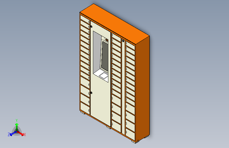 快递存放柜 人脸识别
