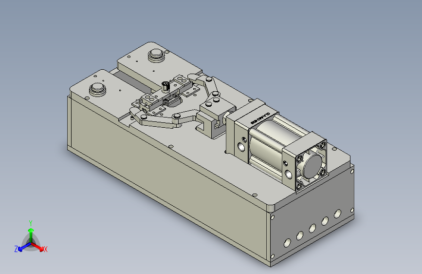 连杆结构收口治具