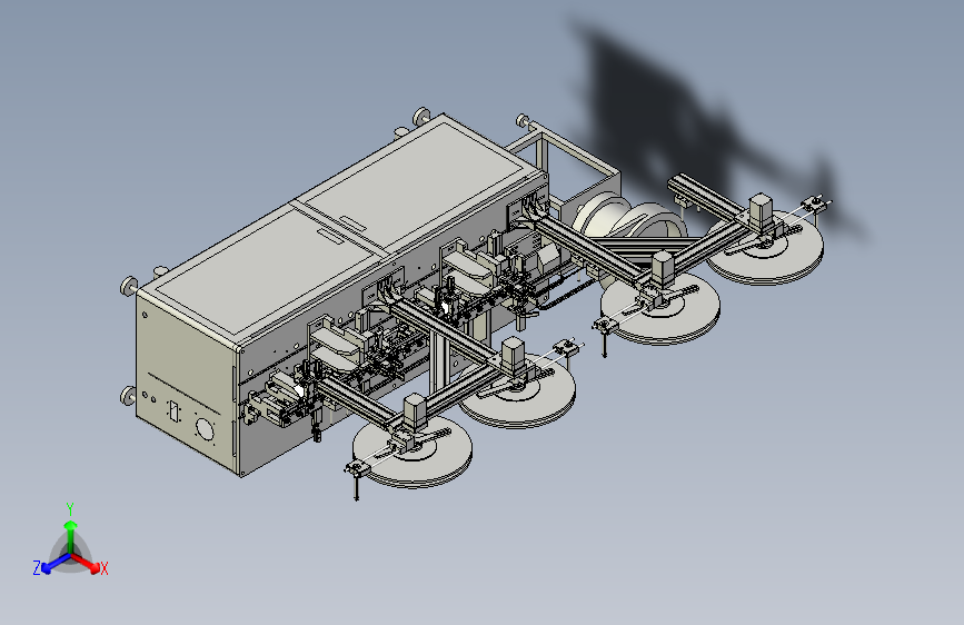 连接器插端子自动机3D模型
