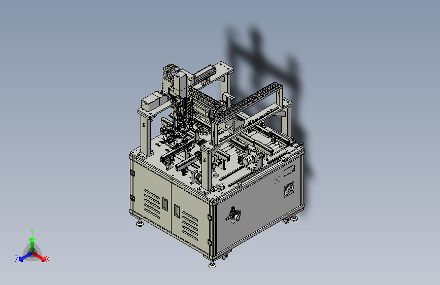 流水线在线产品翻转三维模型设计