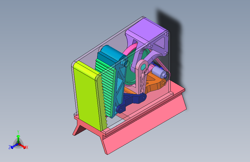 六杆式颚式破碎机