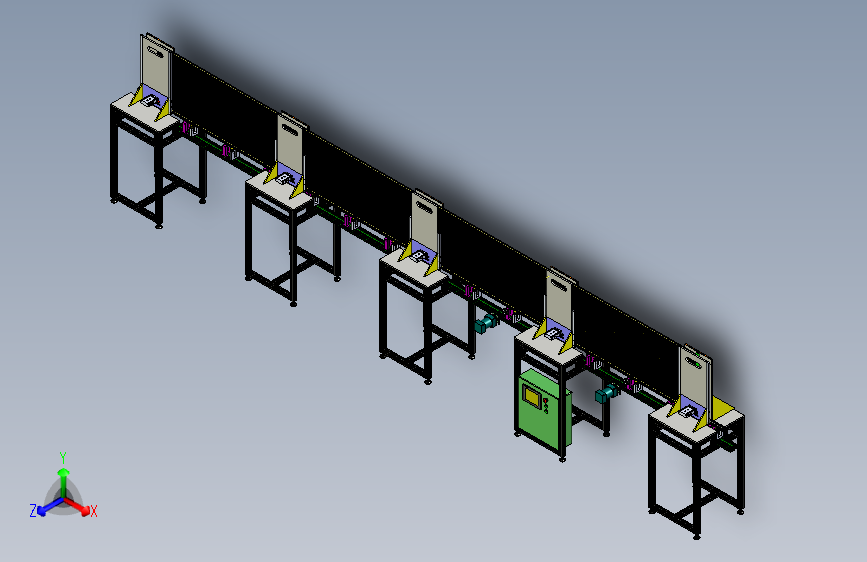 铝型材等长料驱动上料设备