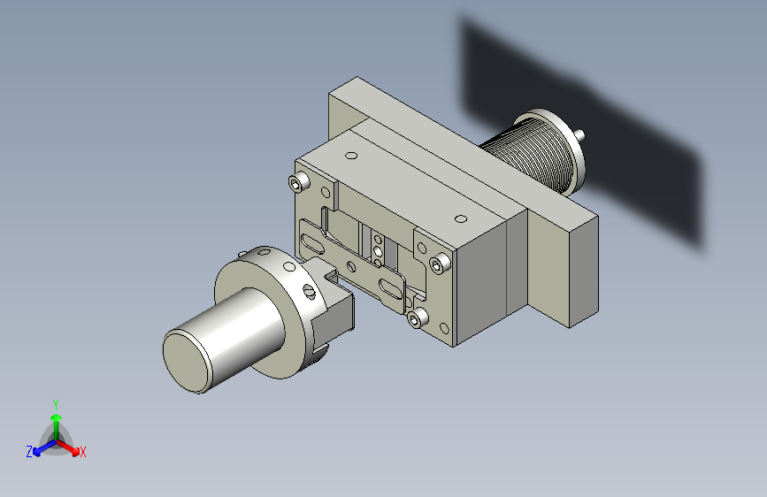 帽形件摆动式弯曲模