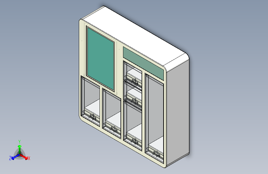 迷你无人售卖机 酒店格子柜