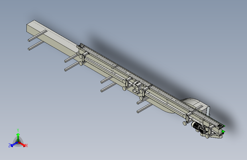 爬坡汇合输送机