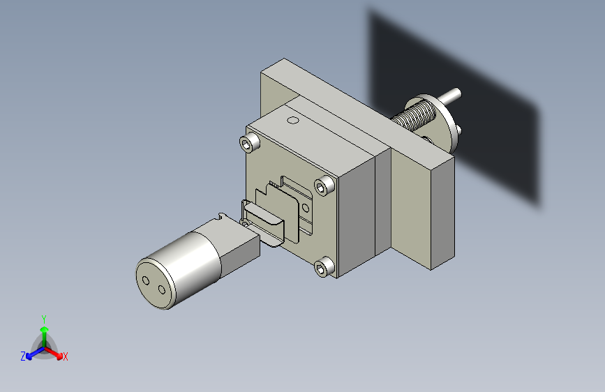 片簧半卷圆弯曲自动卸料模