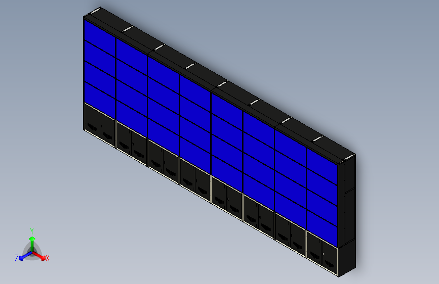 拼接式电墙架 2