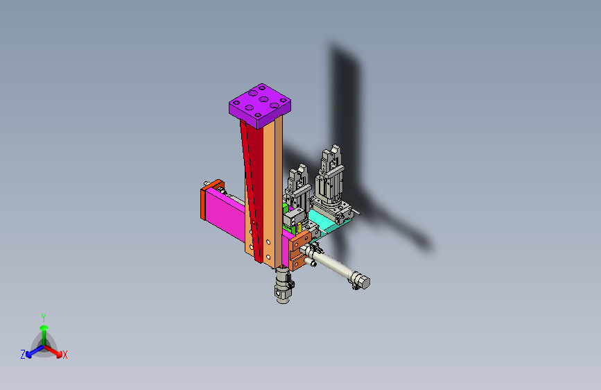 气缸移栽机械手