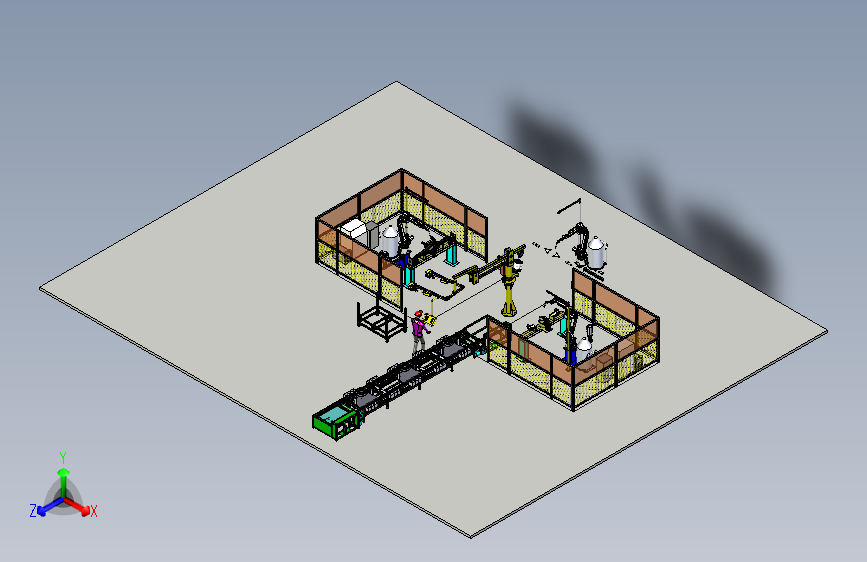 轻卡后桥焊接自动线