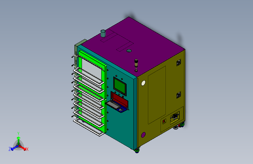 全自动烤箱设备