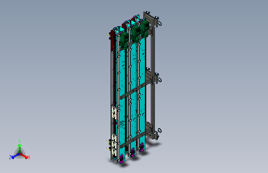 三层托盘输送线