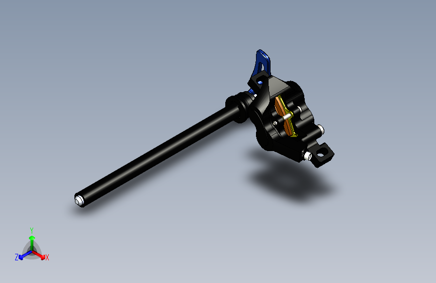 山地车刹车变速机构