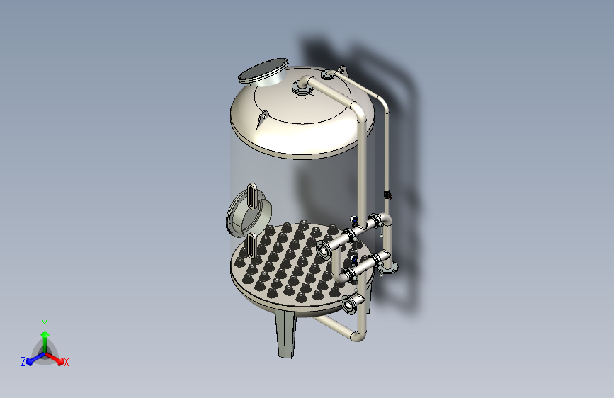 石英砂过滤罐直径1.2米