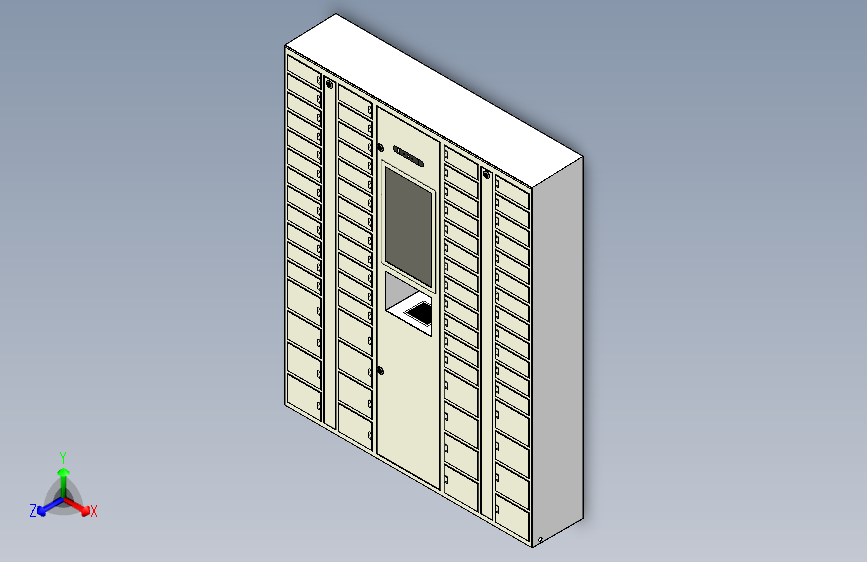 手机存放柜 货机