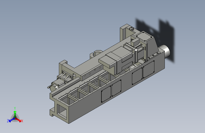 数控龙门铣床侧铣头
