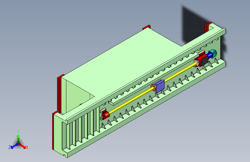 数控龙门铣床动横梁