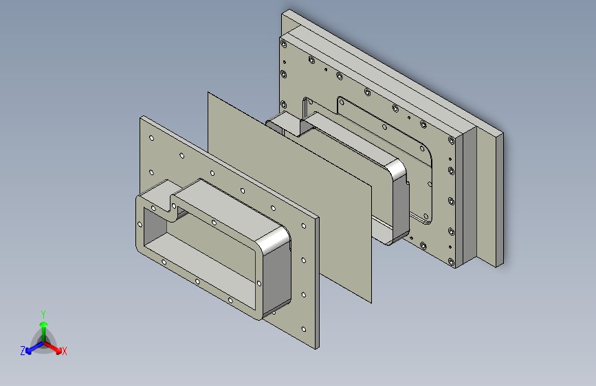 双动压力机首次拉深模