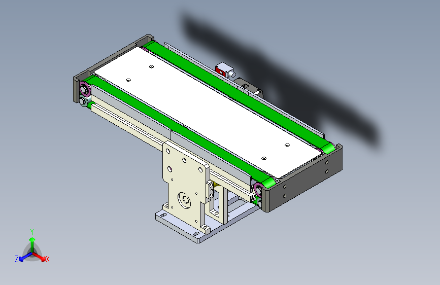 双皮带流水线模组出料流线