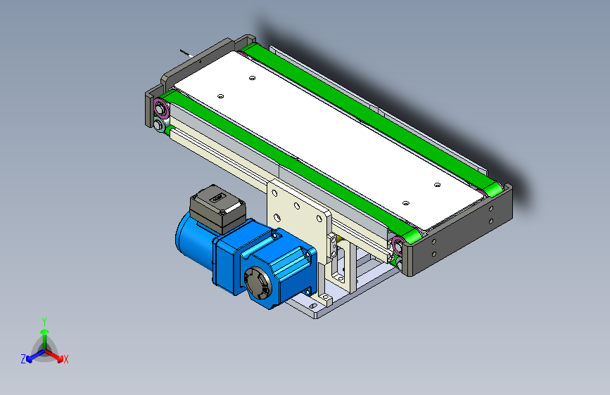 双皮带流水线模组进料流线