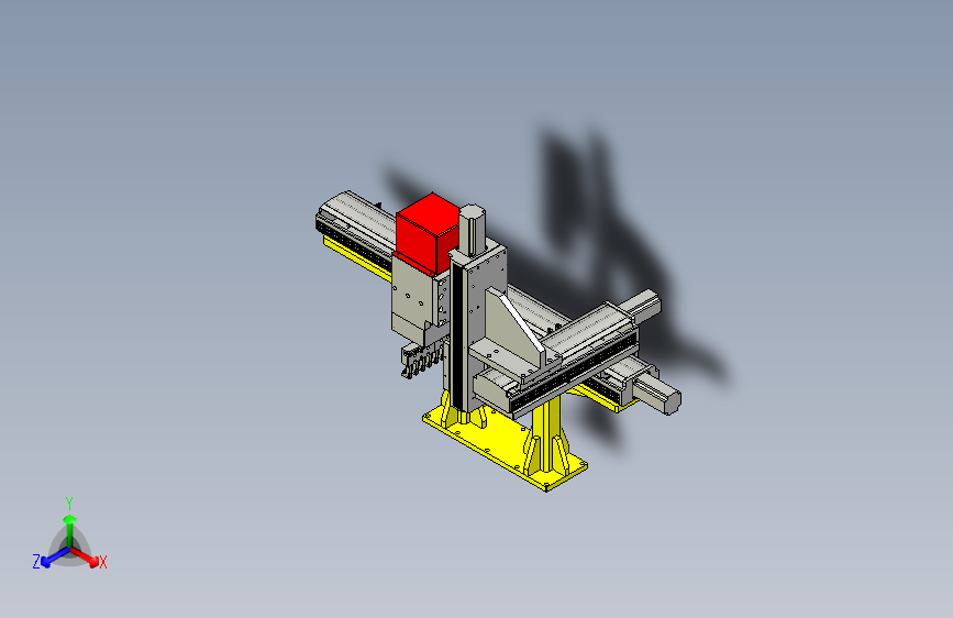 四轴真空吸机械手