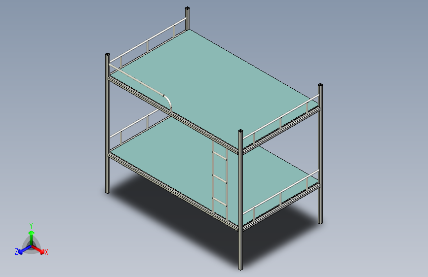 宿舍单人上下床