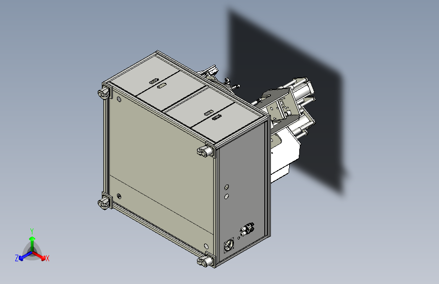 塑料件切水口设备