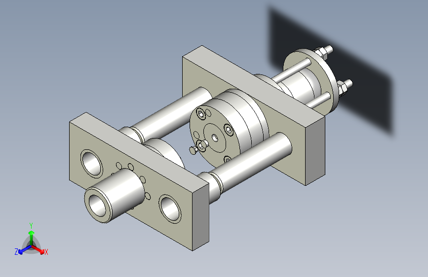 钛合金六角法兰面自锁镙母挤压模