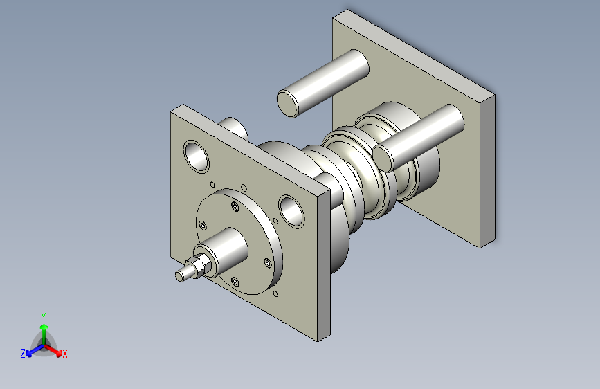 通风口座子拉深冲孔复合模