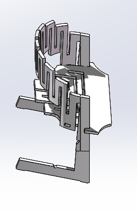 创意方片造型椅子