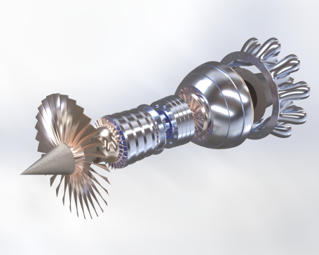 飞机发动机涡轮